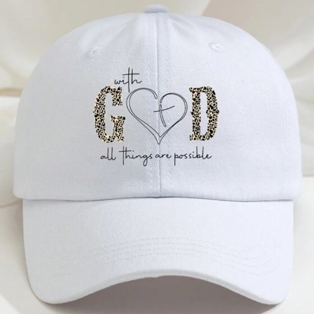Women white hat